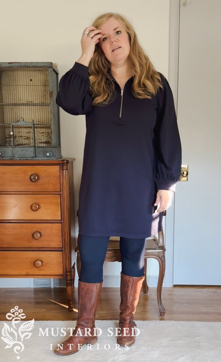 walmart midsize fall try on | miss mustard seed